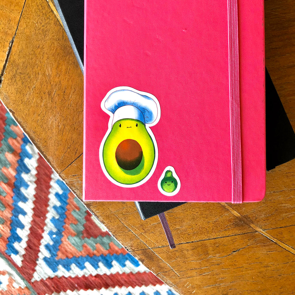 Kabinette, სტიკერი "ავოკადო" - ემოჯინარიუმის სერიიდან