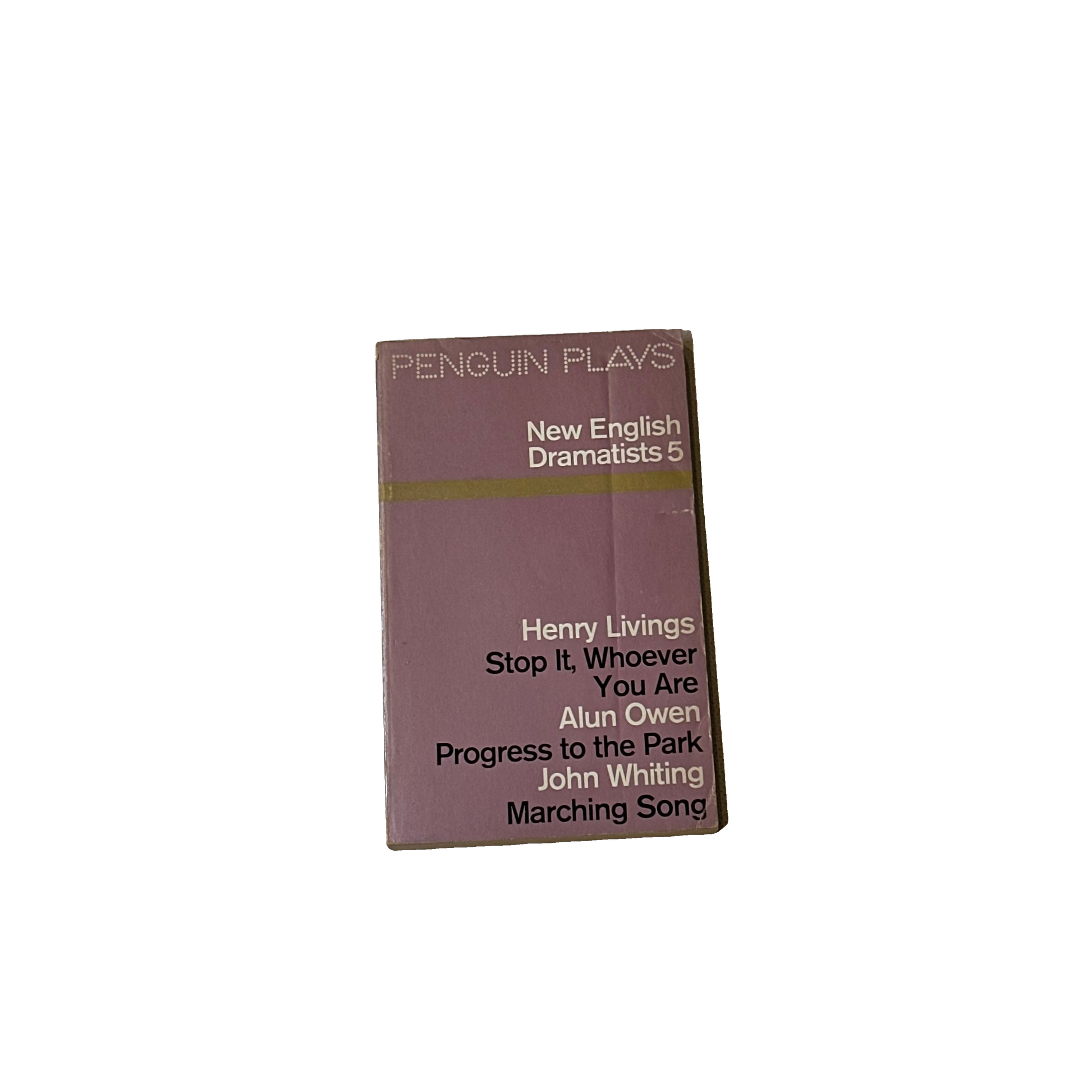 Henry Livings, Alun Owen, John Whiting - New English Dramatists 5