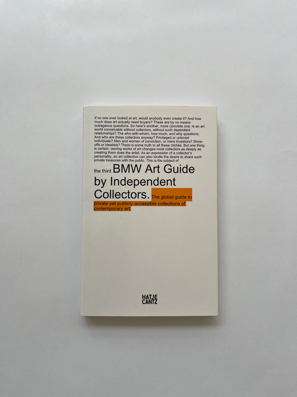 Bmw Art Guide by Independent Collectors