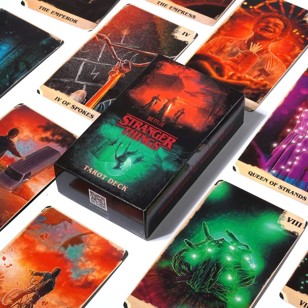 Stranger Things Tarot Deck 10*6სმ