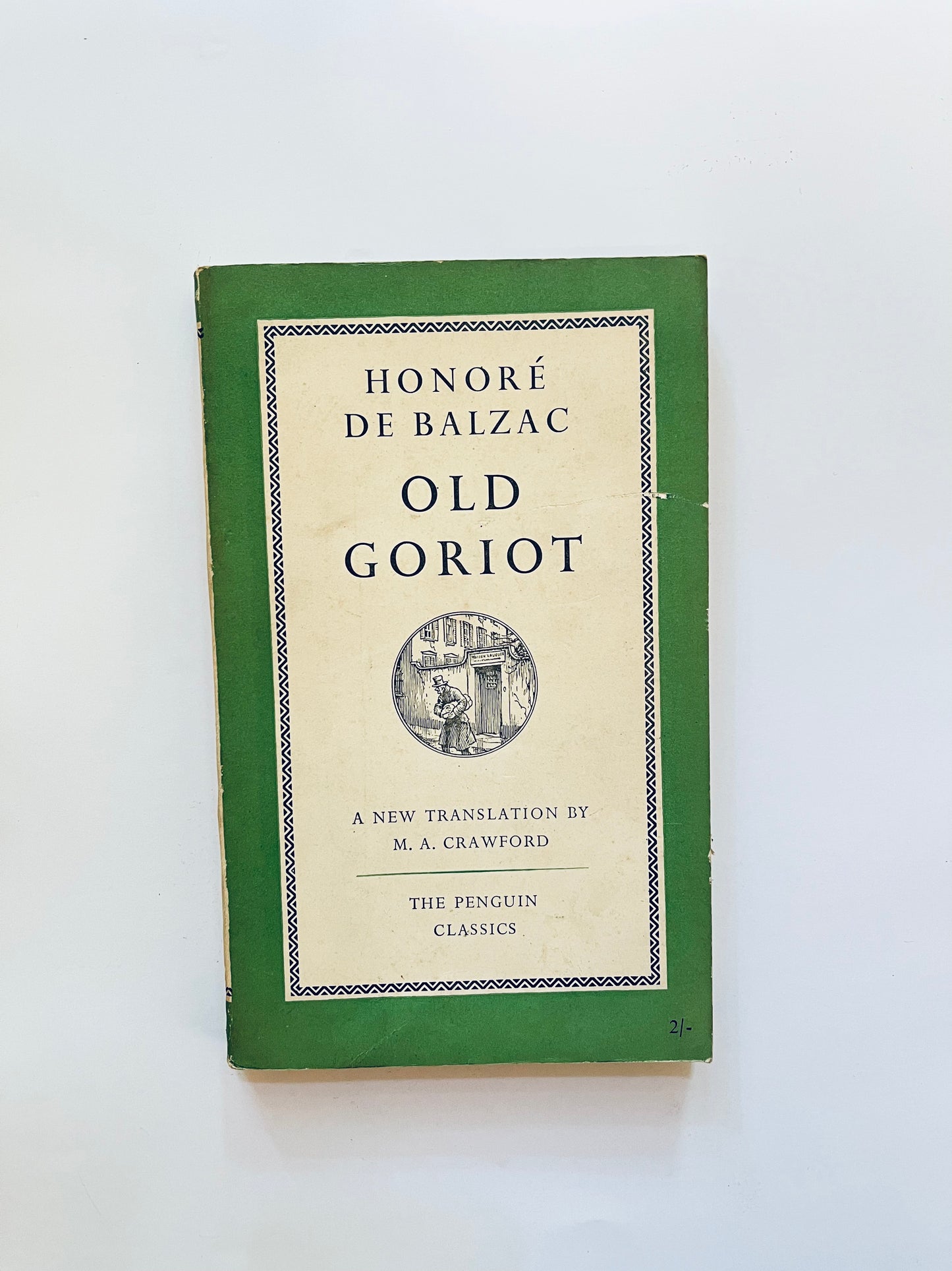 Honore De Balzac Old Goriot