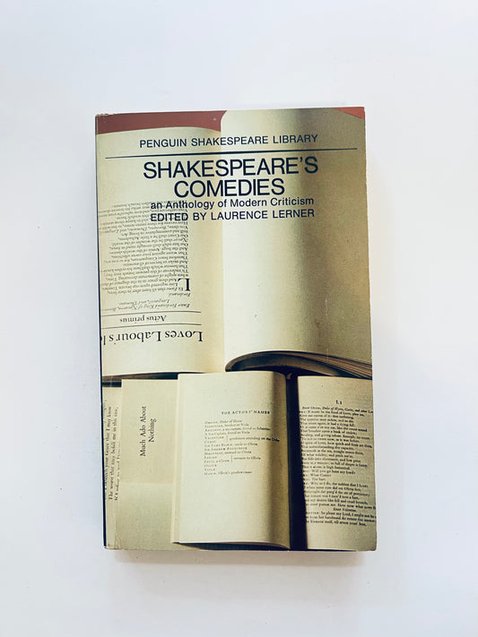 SHAKESPEARE'S COMEDIES EDITED BY LAURENCE LERNER