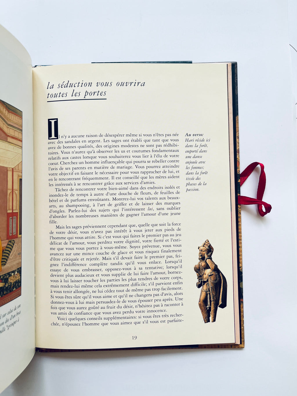 Kâma-Sûtra : L'homme amoureux et la femme sensuelle (coﬀret)