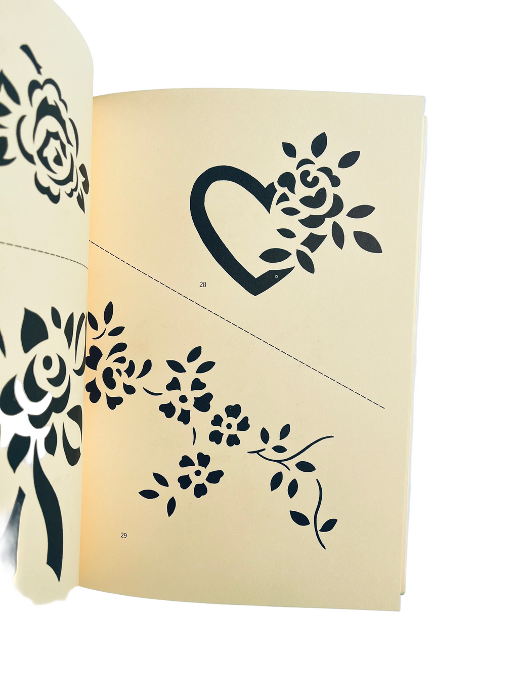 Roses Cut & Use Stencils