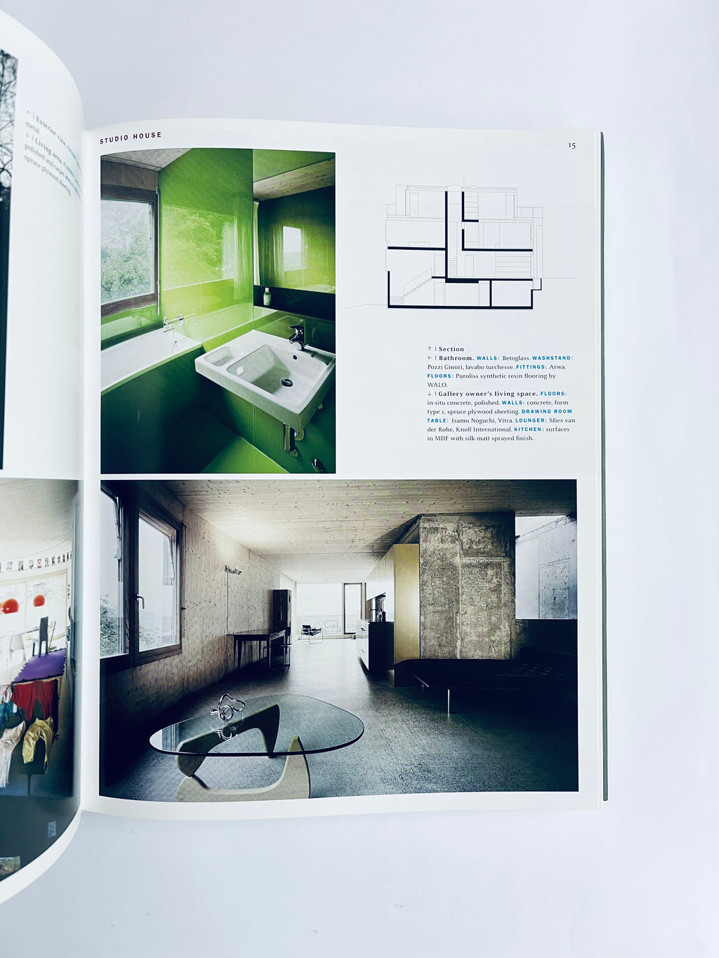 Inside Interiors of Concrete Stone Wood