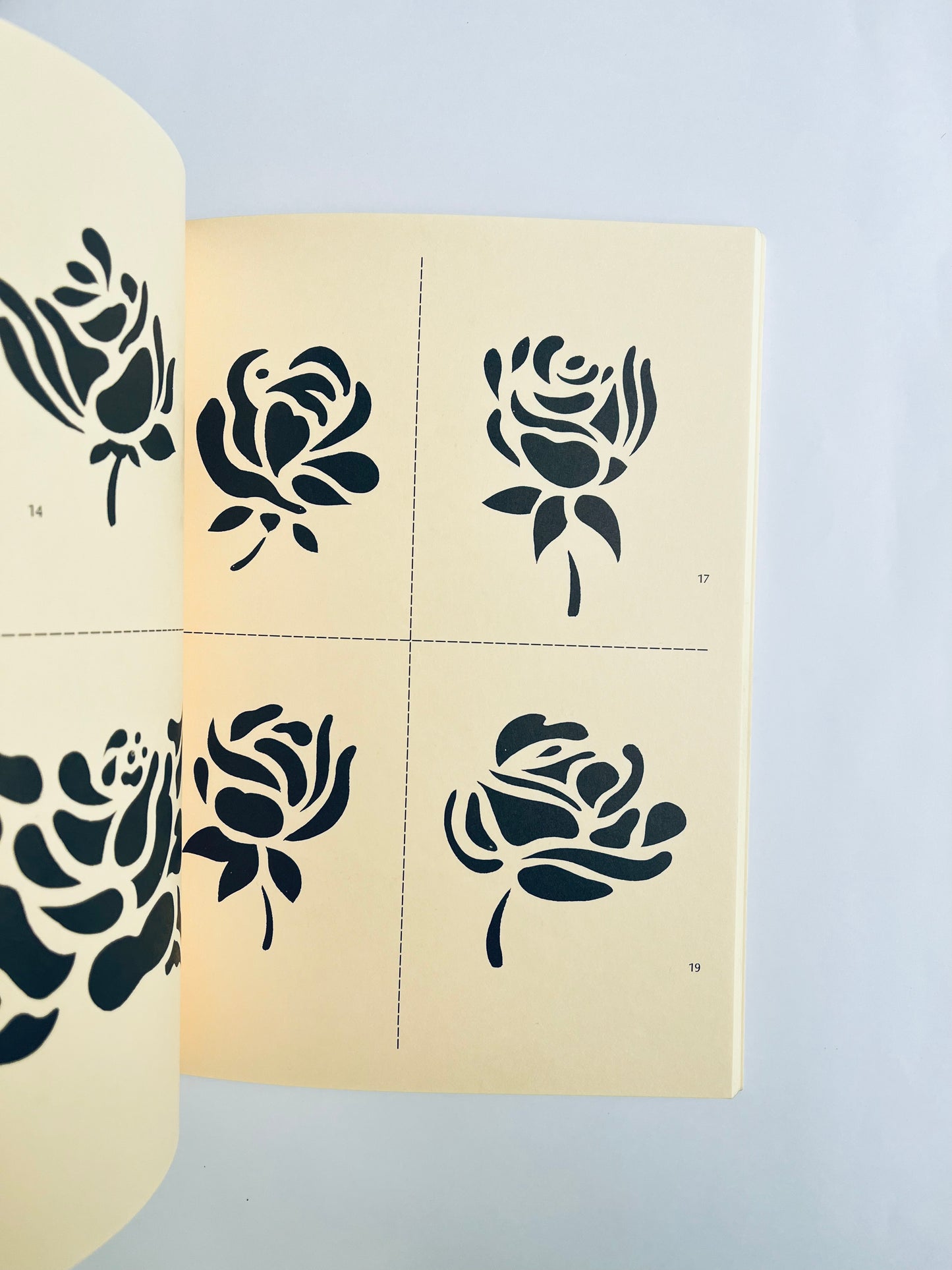 Roses Cut & Use Stencils