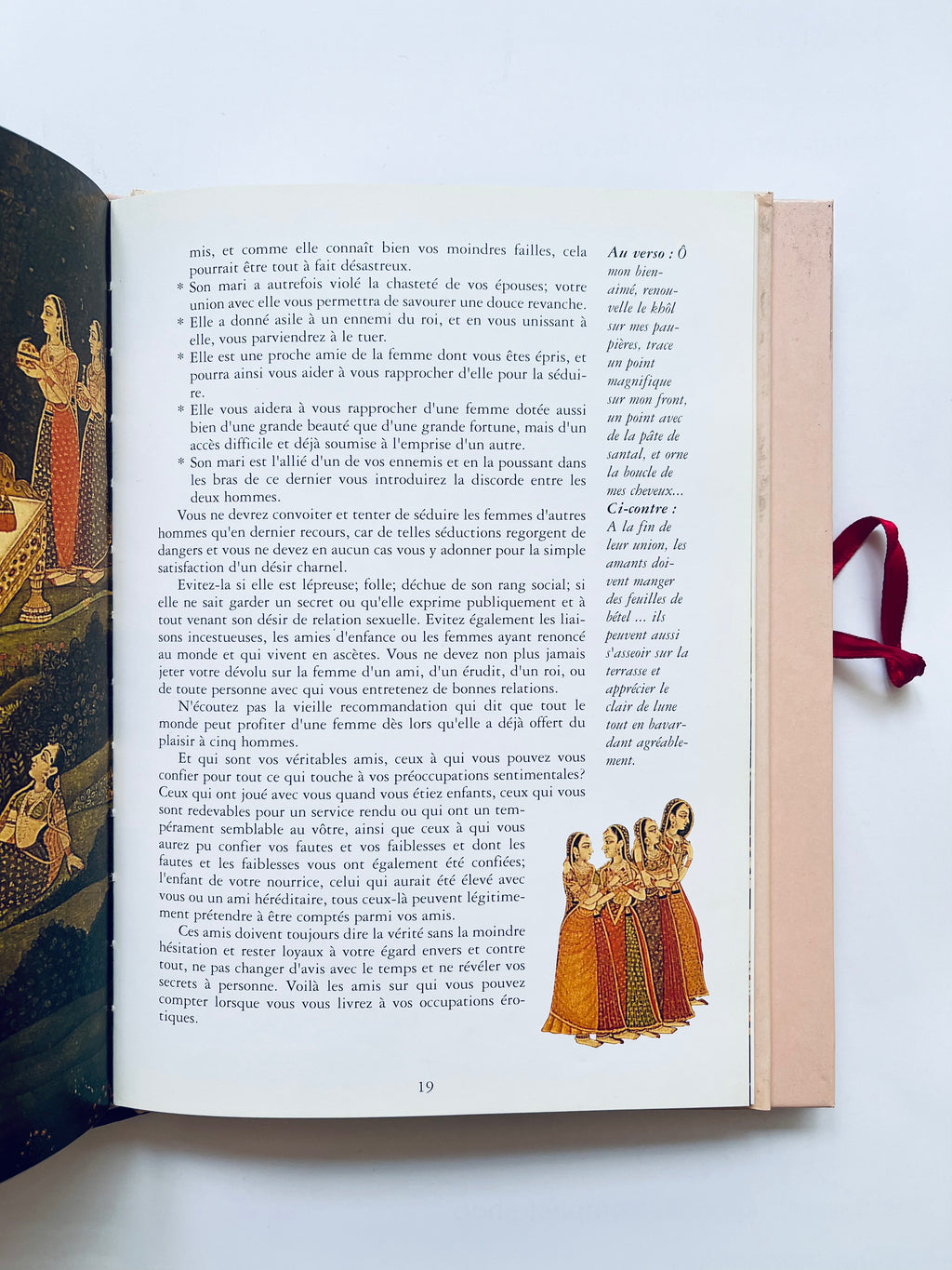 Kâma-Sûtra : L'homme amoureux et la femme sensuelle (coﬀret)