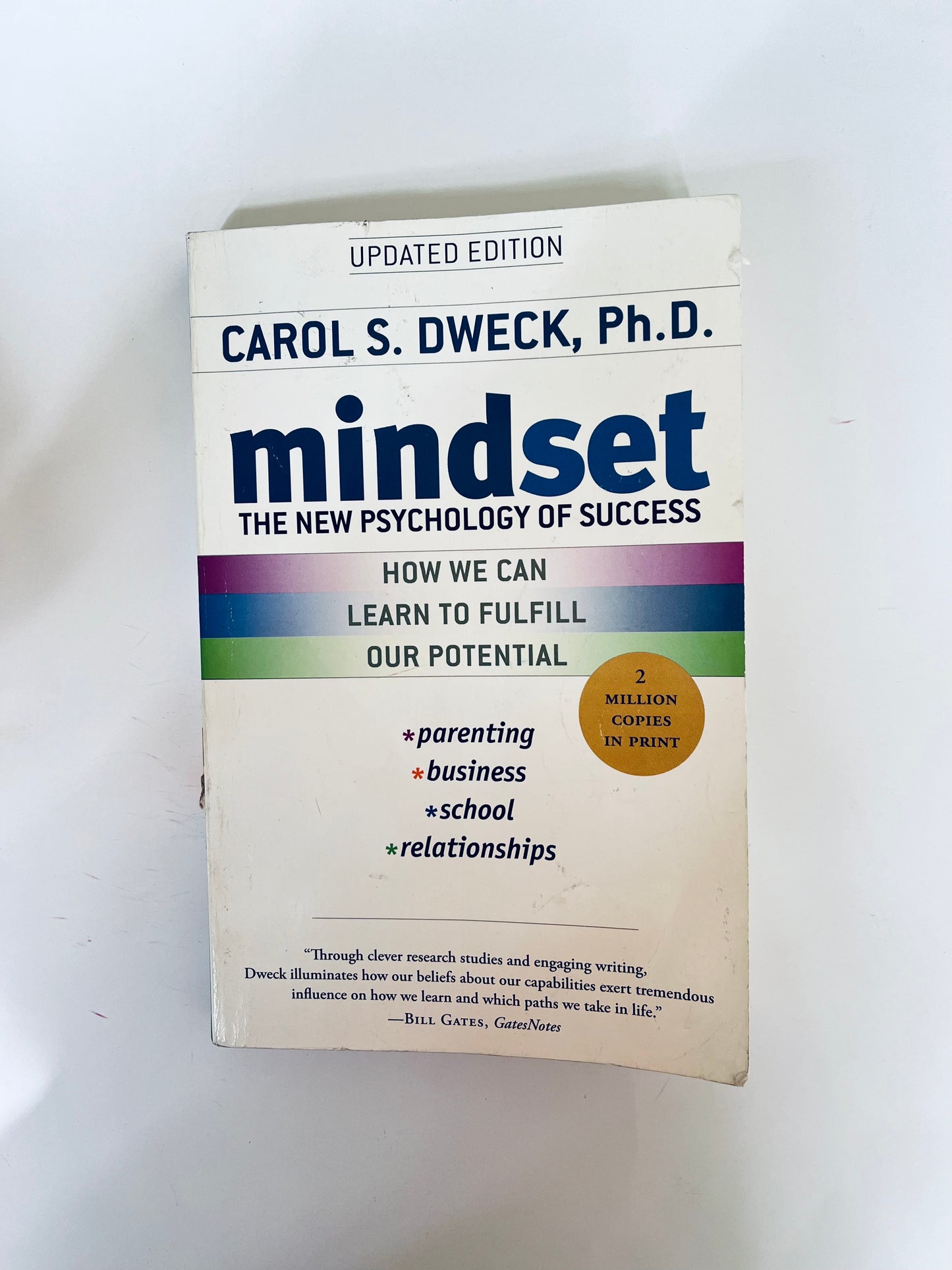 Mindset- Carol S. Dweck, Ph.D