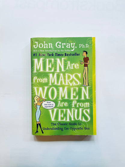 Men Are From Mars, Women Are From Venus