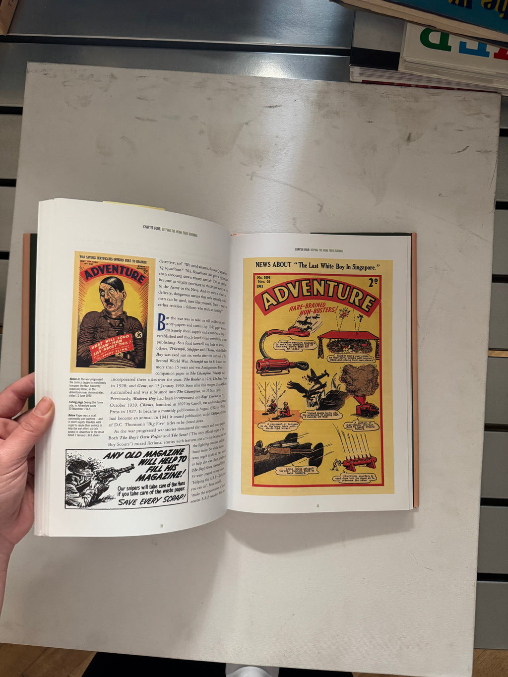 When the comics went to war