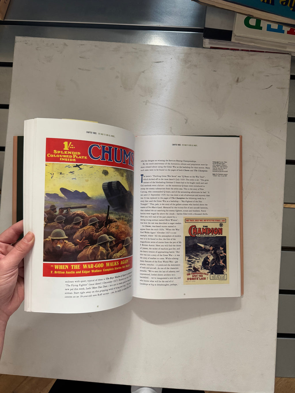 When the comics went to war