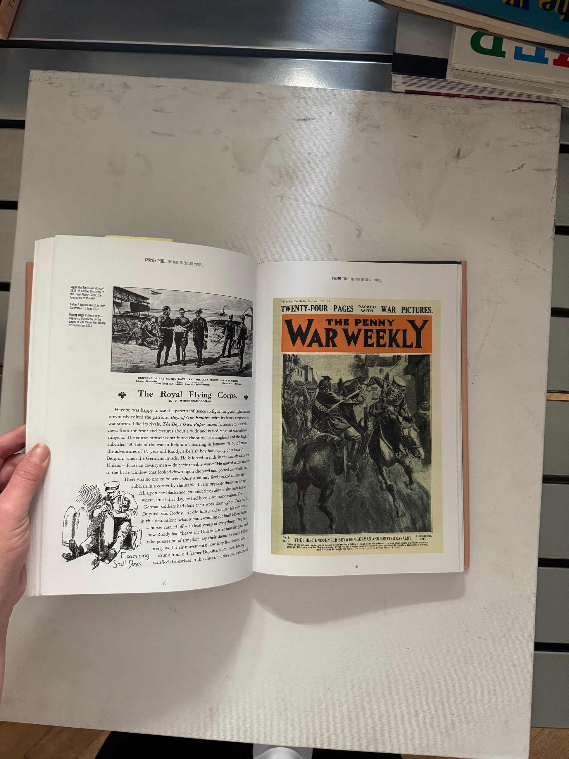 When the comics went to war