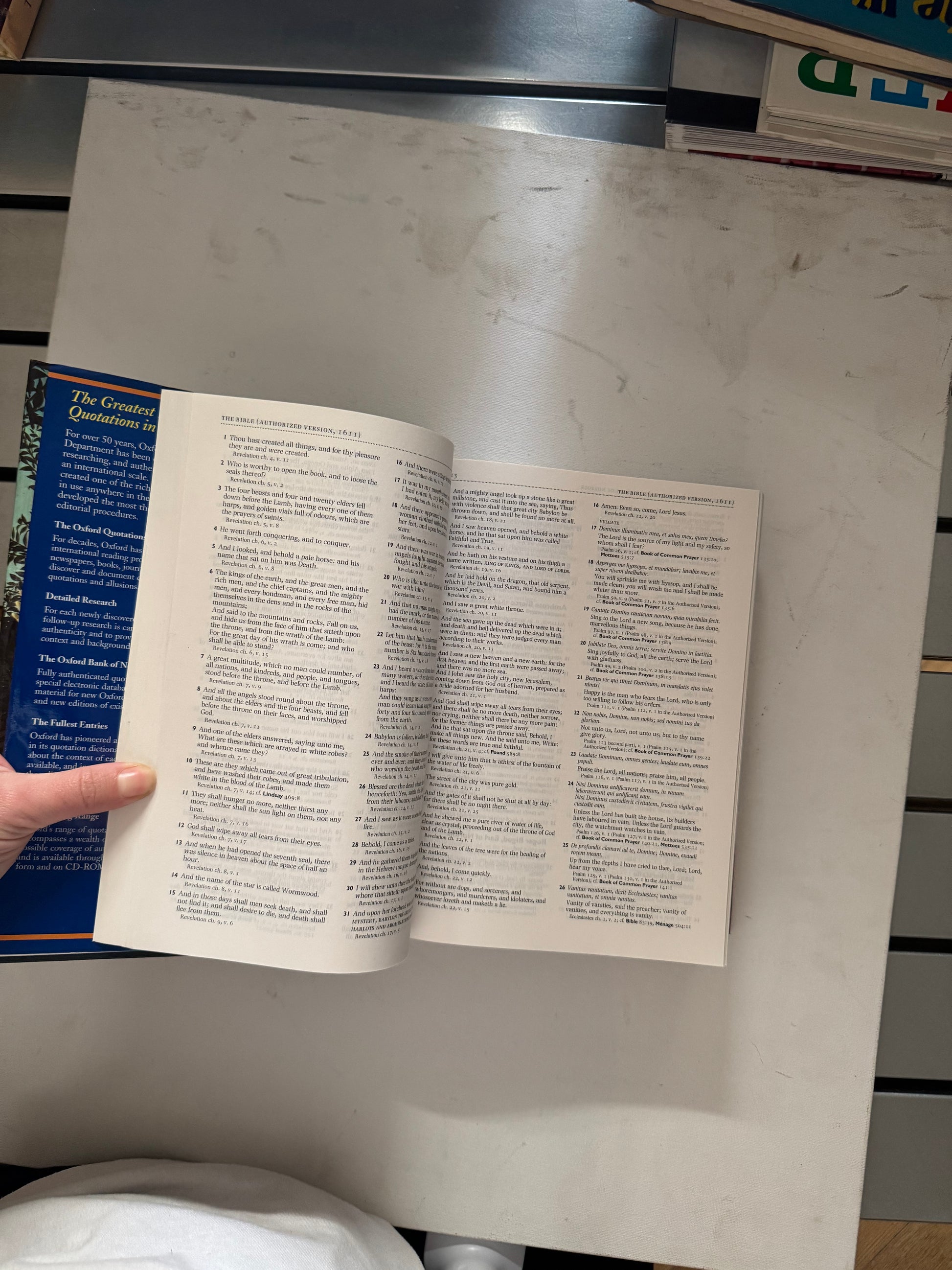 The Oxford Dictionary of Quotations