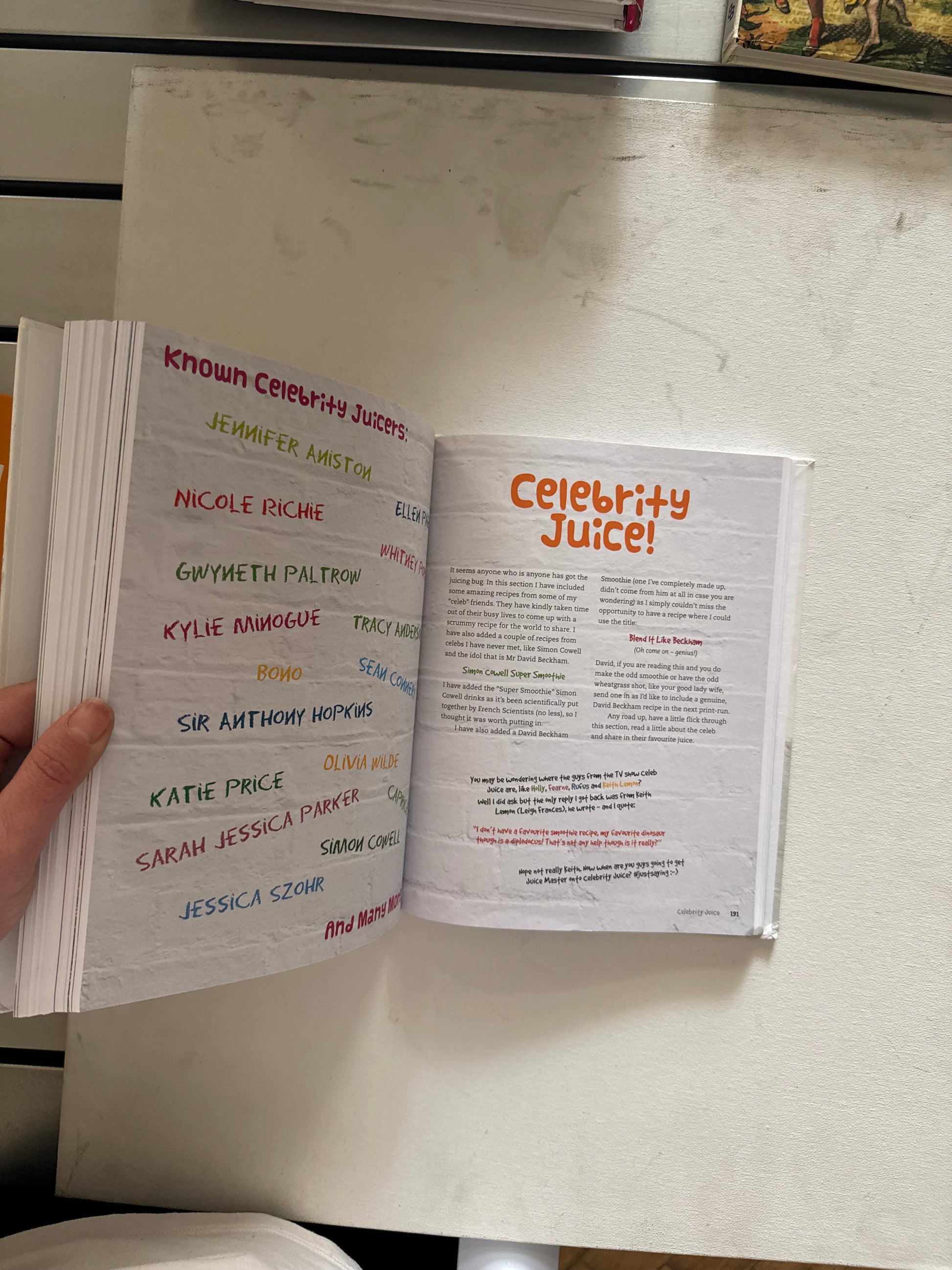 The Funky Fresh juice book