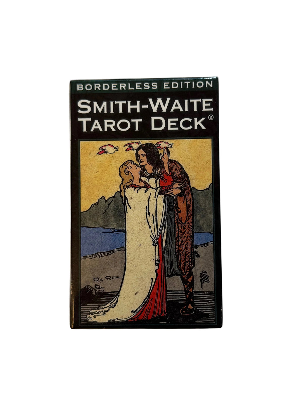 Smith-Waite Tarot Deck Borderless edition Rider თეთრი ჩარჩოს საზღვრების გარეშე 10*6სმ