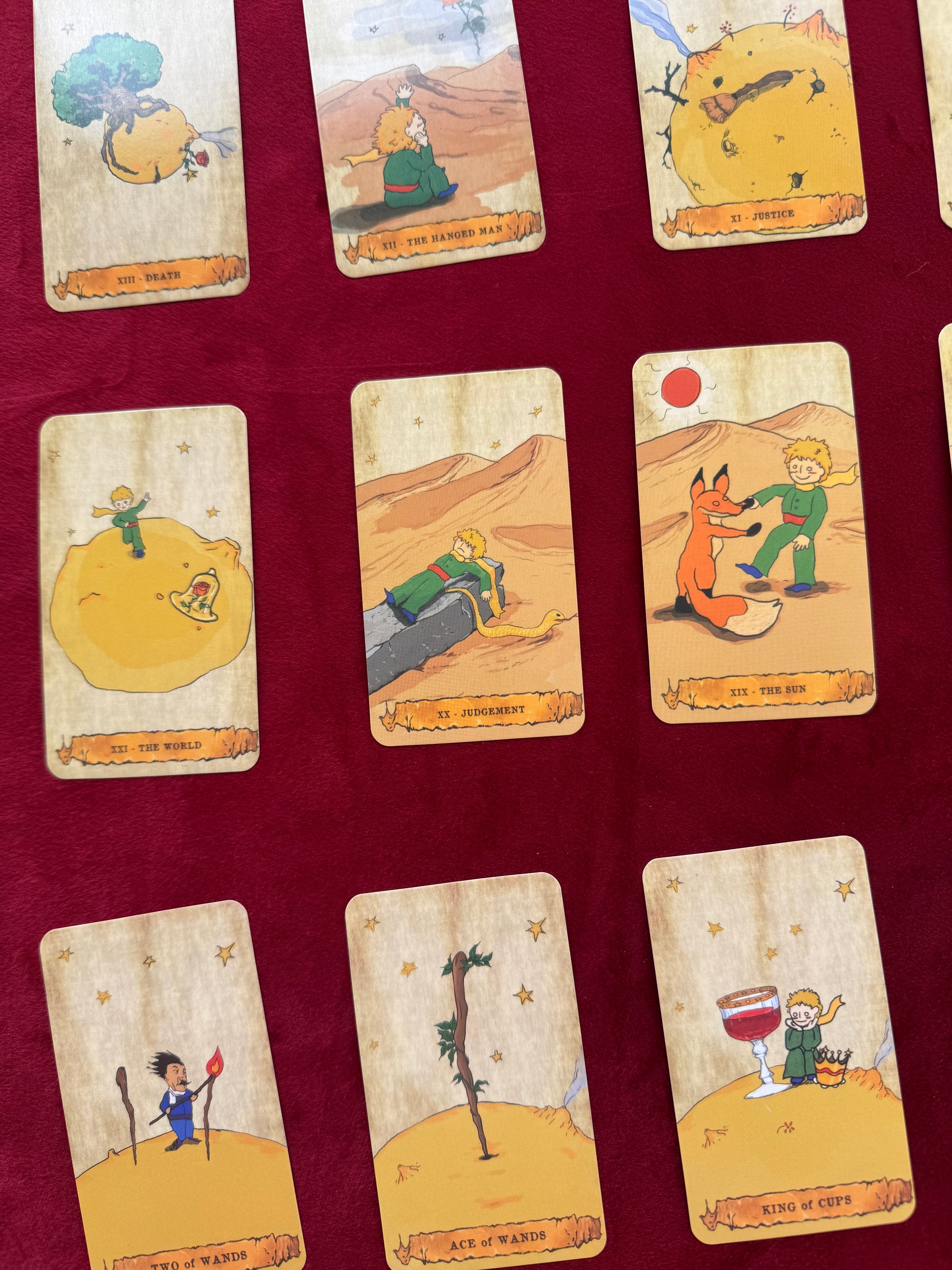 The Little Prince Tarot Deck