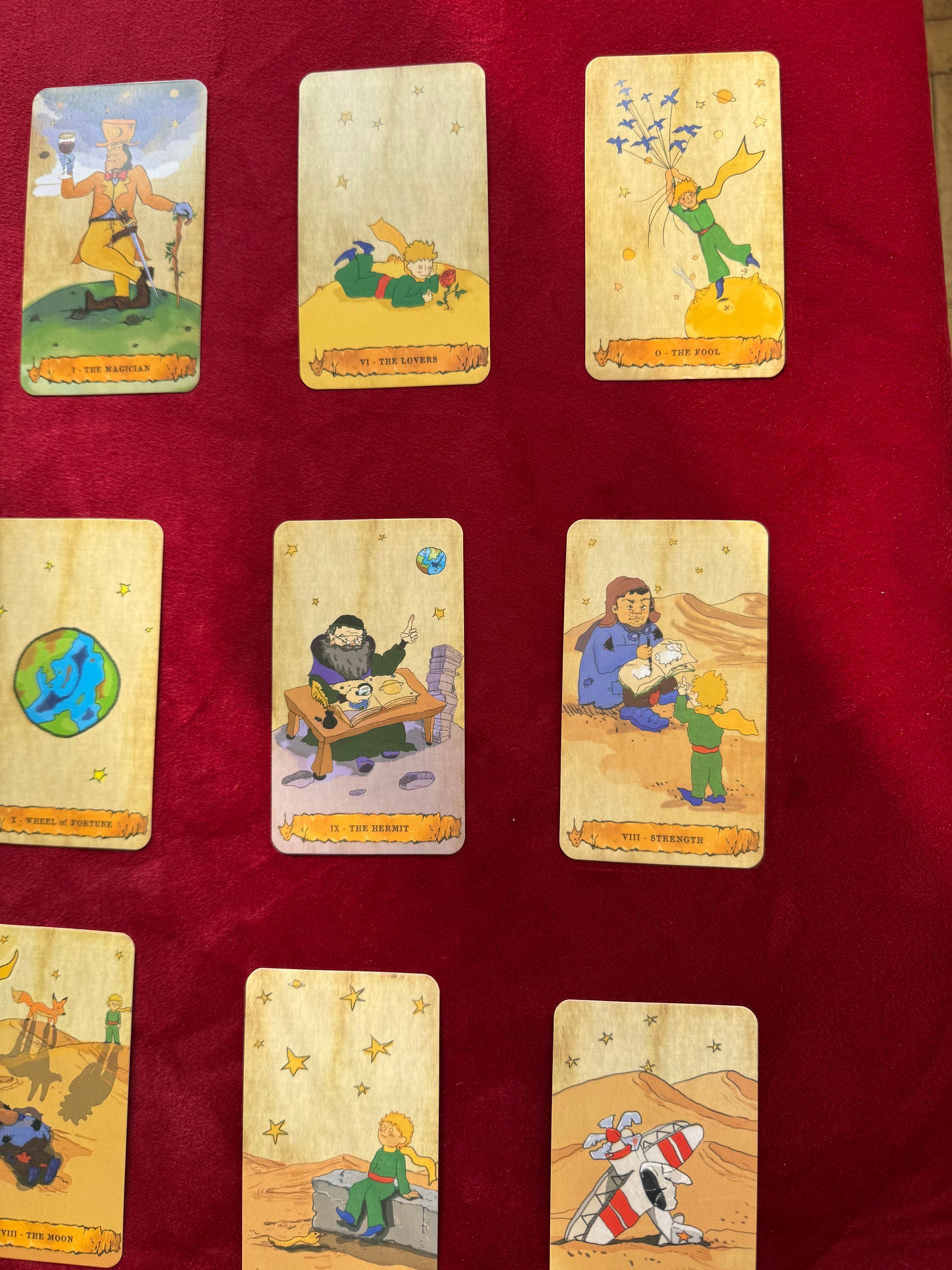 The Little Prince Tarot Deck