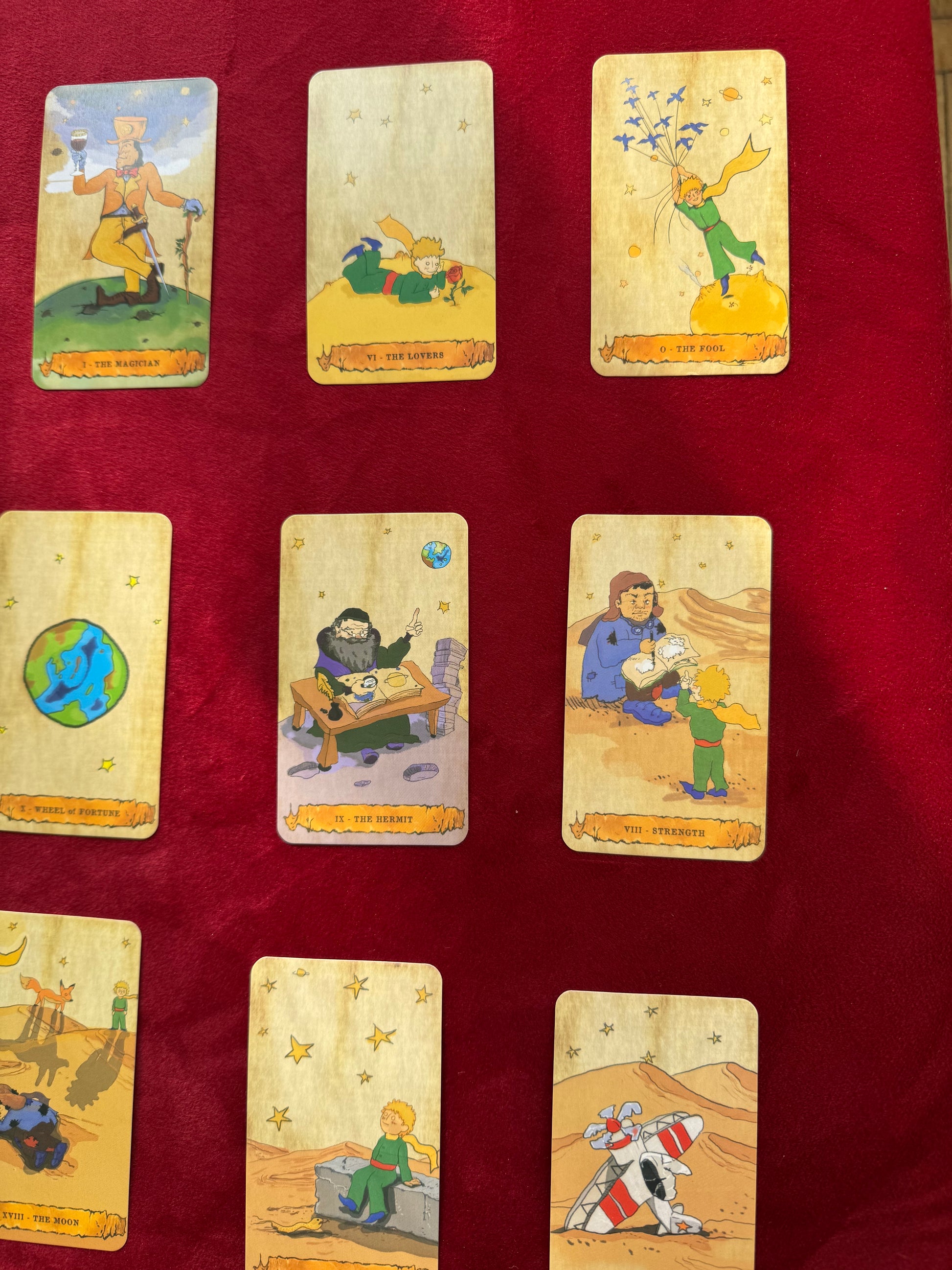 The Little Prince Tarot Deck