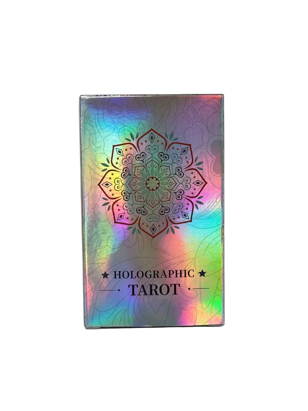 A.E. Waite Holographic Tarot Rider რაიდერის ჰოლოგრაფიული ტაროს დასტა 10*6სმ