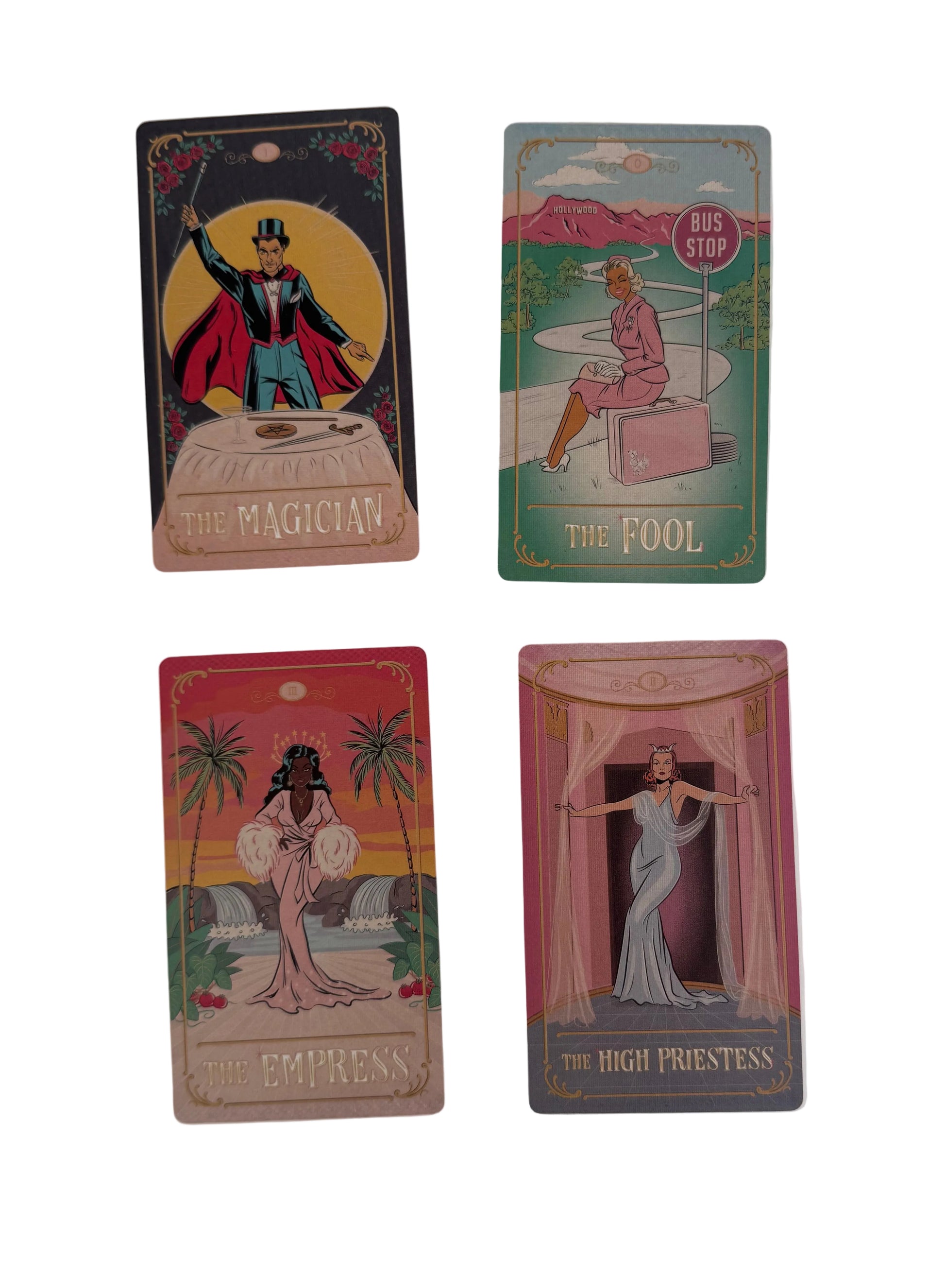 Tinseltown Tarot Deck in cardboard box 12*7cm