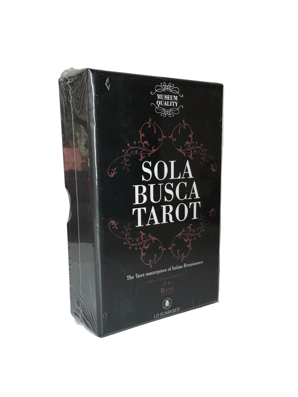 Sola Busca Tarot Deck ტაროს დასტა კარდონის ყუთით 12*7სმ