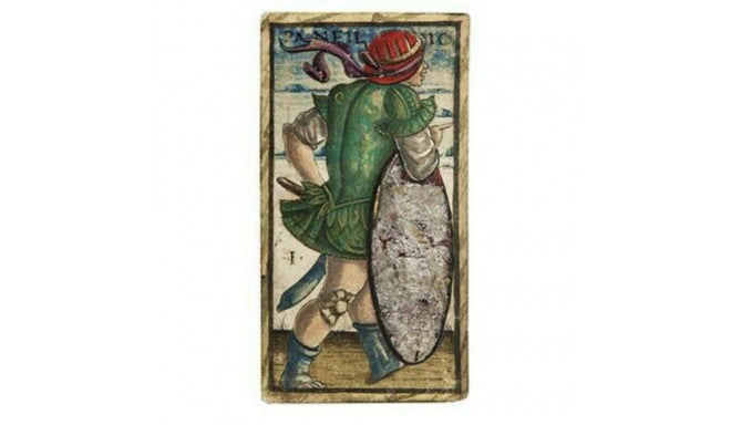Sola Busca Tarot Deck ტაროს დასტა კარდონის ყუთით 12*7სმ