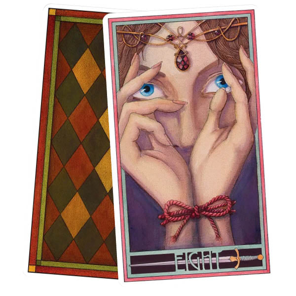 Erenberg Tarot ტაროს დასტა კარდონის ყუთით 12*7სმ