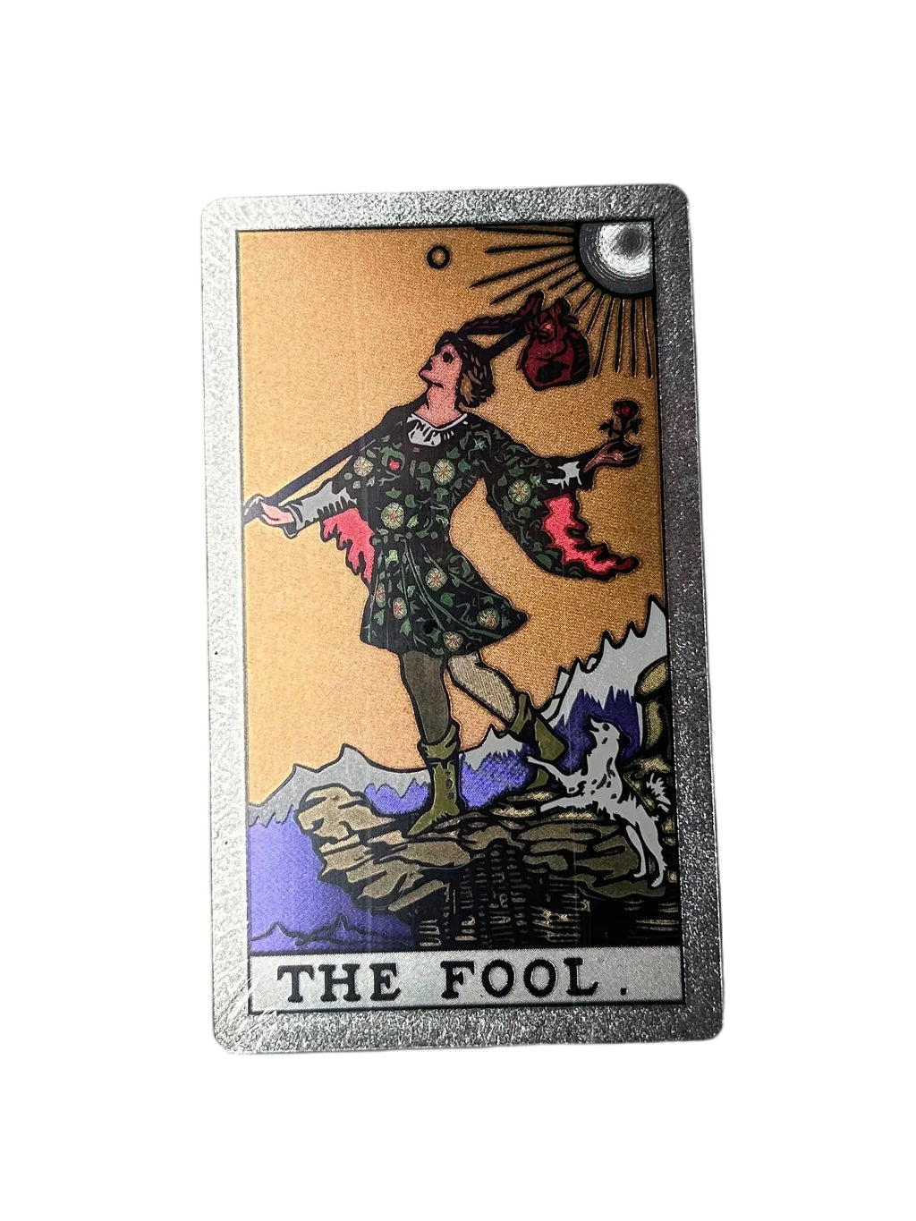 Rider-Weite-Smith
 Gold Foil Tarot Silver 12*7cm