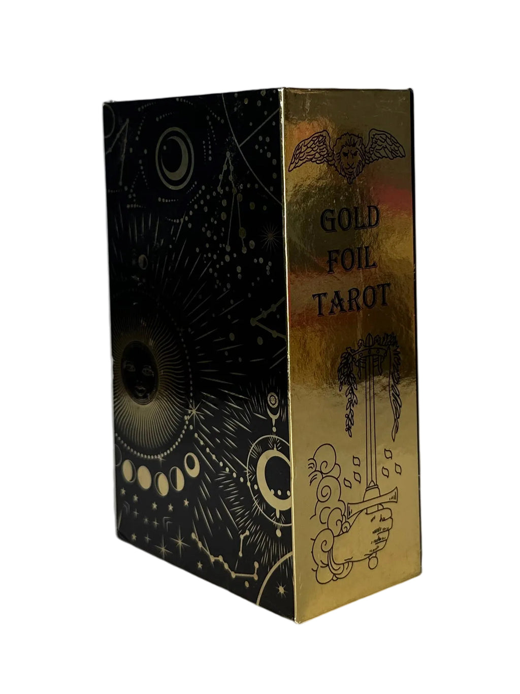 Reider Gold Foil Tarot Deck in Cardboard Box 12*7cm
