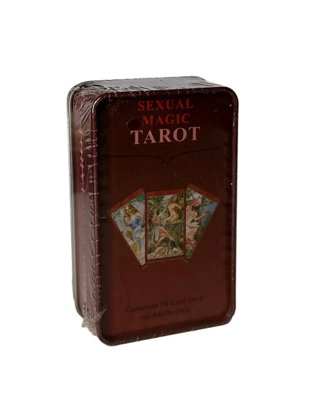 Tarot of Sexual Magic რკინის ყუთით 10*6სმ 🔞