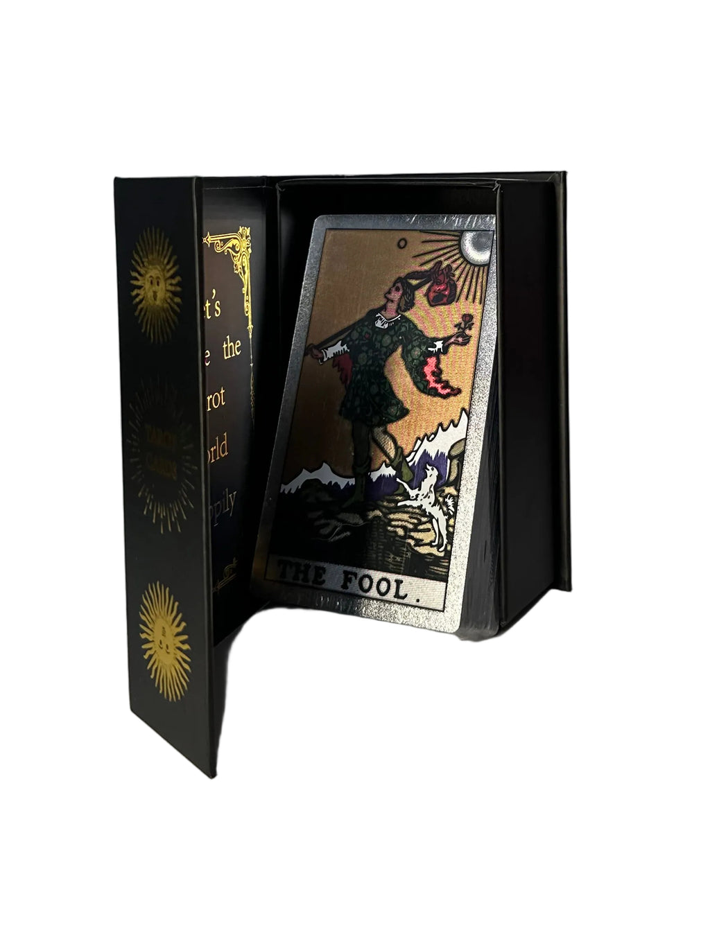 Rider-Weite-Smith
 Gold Foil Tarot Silver 12*7cm