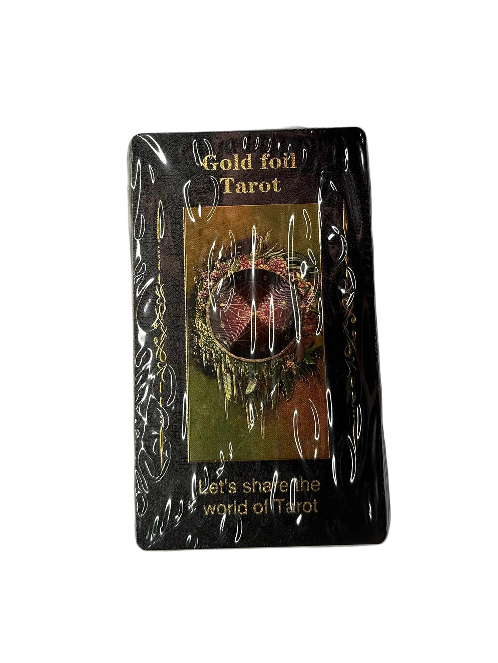 Reider Gold Foil Tarot Deck in Cardboard Box 12*7cm