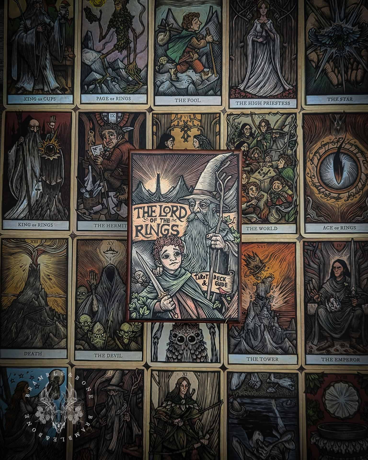 The Lord of the Rings Tarot Deck 12*7cm