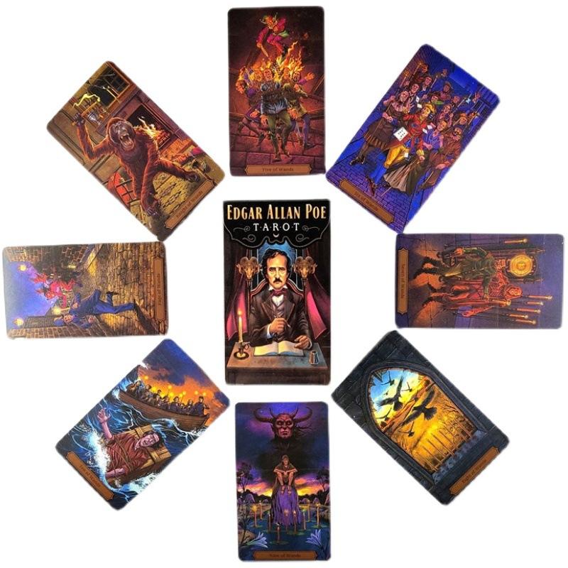 Edgar Allan Poes Tarot Deck 12*7cm