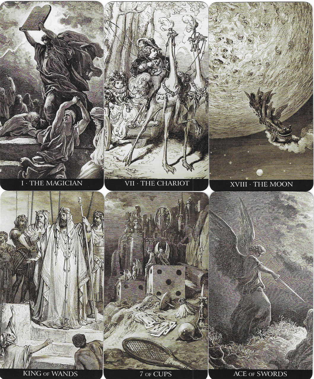 Gustave Dore Tarot Deck 12*7cm