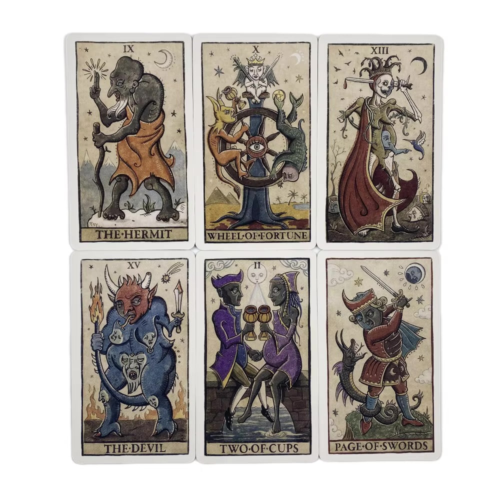 Trionfi Della Luna Tarot Deck 12*7cm