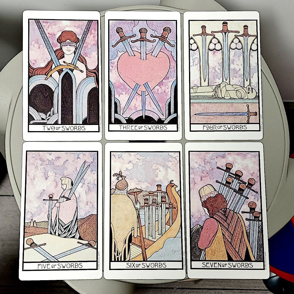 Aquarian Tarot Deck 12*7cm