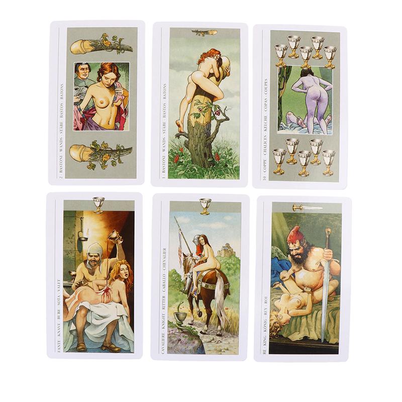 Decameron Tarot Deck 10*6cm +18 🔞