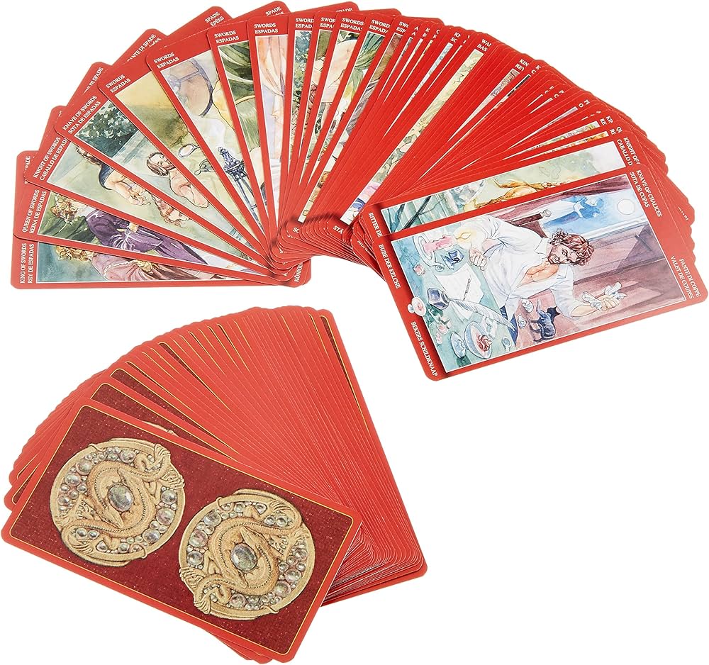 Tarot of Sexual Magic რკინის ყუთით 10*6სმ 🔞