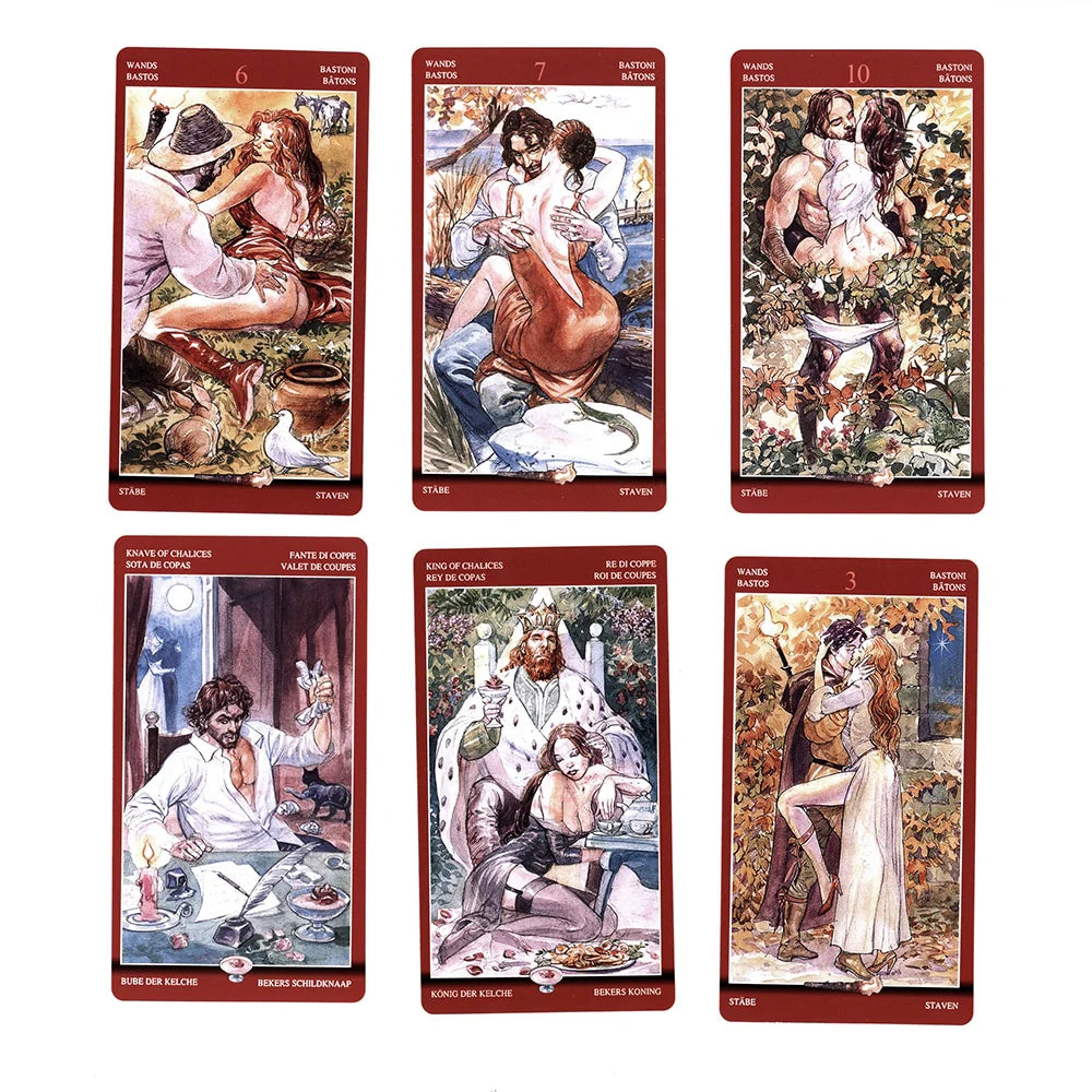 The Tarot of Sexual Magic 12x7სმ 🔞