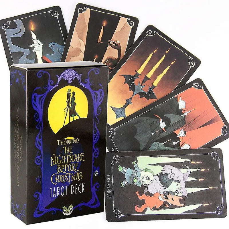 Tim Burton The Nightmare Before Christmas ტაროს დასტა 12*7სმ