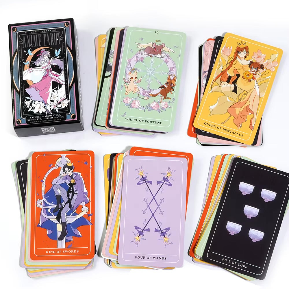 Anime Tarot ტაროს დასტა 10*6სმ