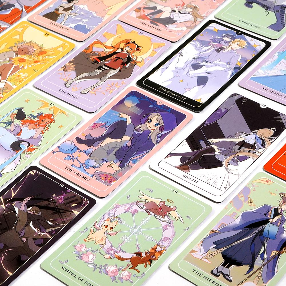 Anime Tarot ტაროს დასტა 10*6სმ