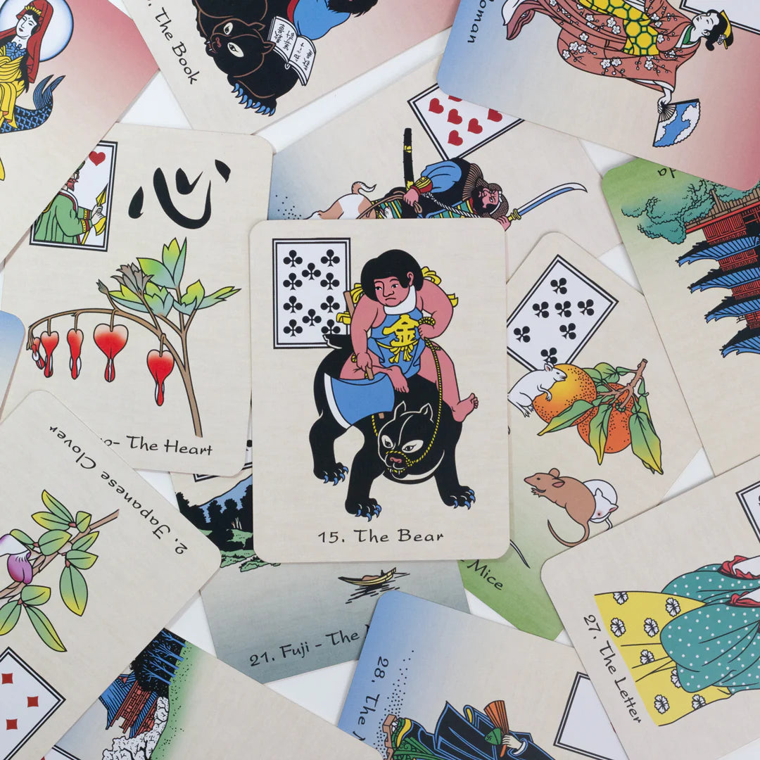 An Ukiyo-E Lenormand 9x6სმ