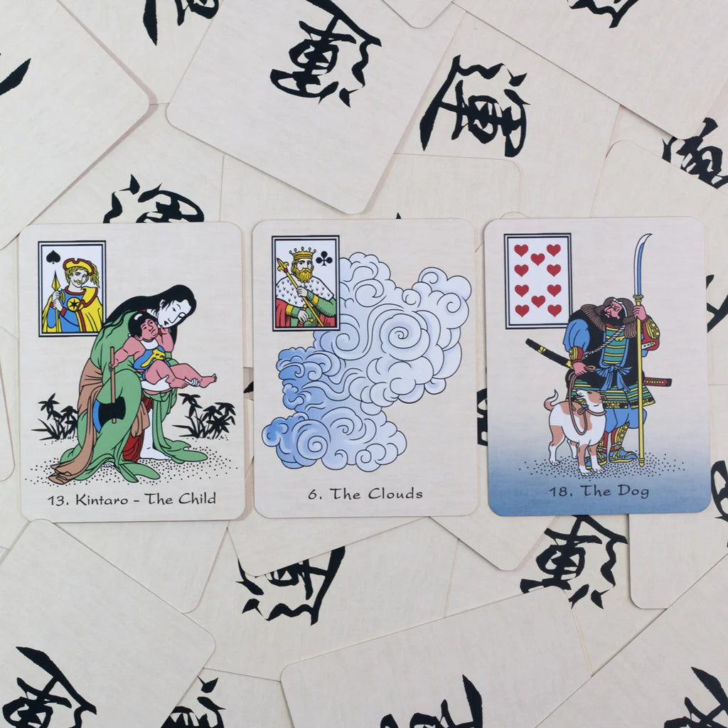 An Ukiyo-E Lenormand 9x6სმ