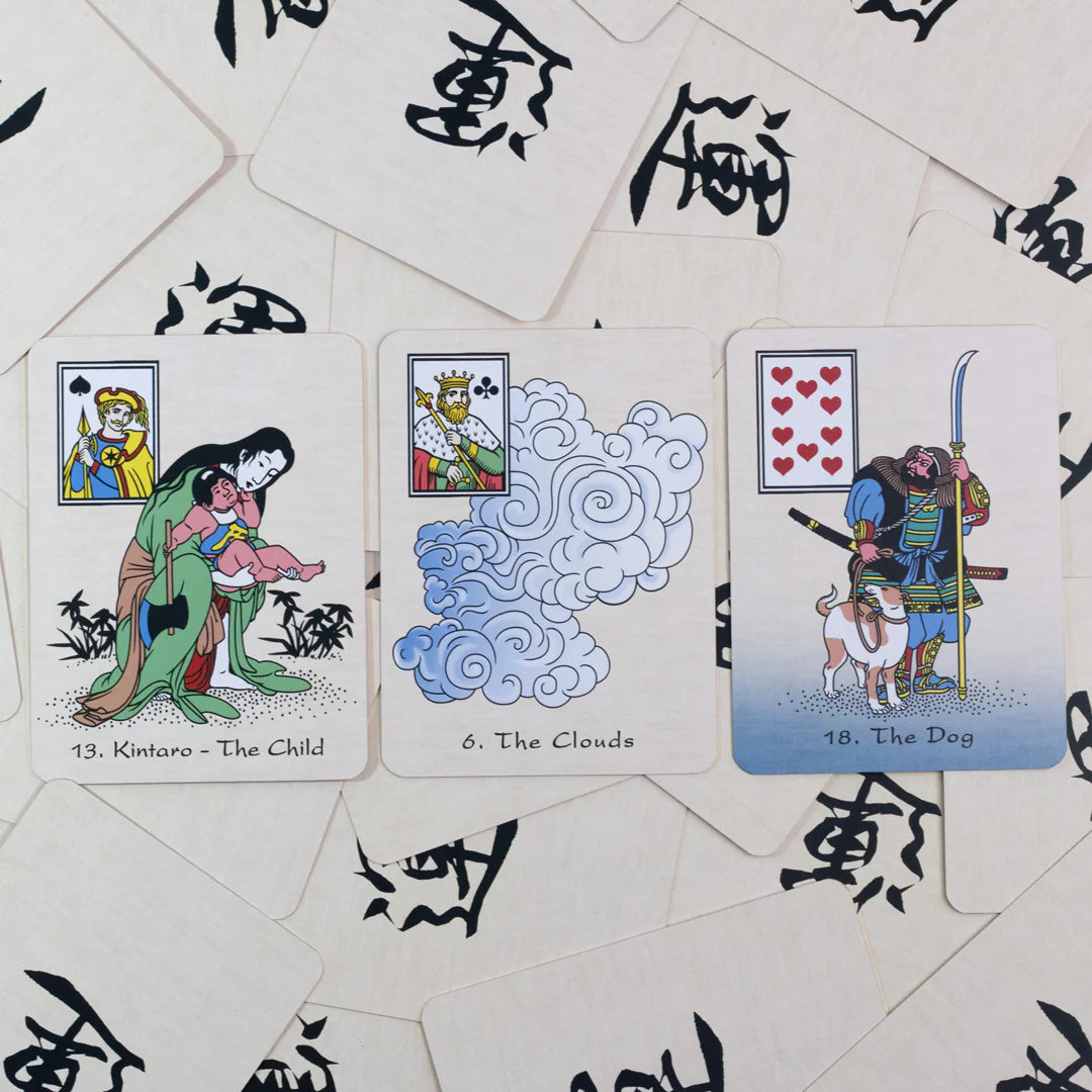An Ukiyo-E Lenormand 9x6სმ