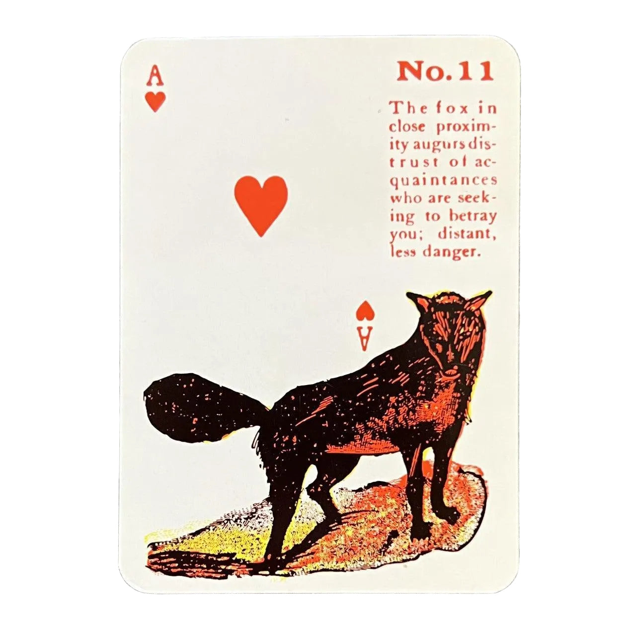 Gypsy Witch Fortune Telling Playing Cards Lenormand