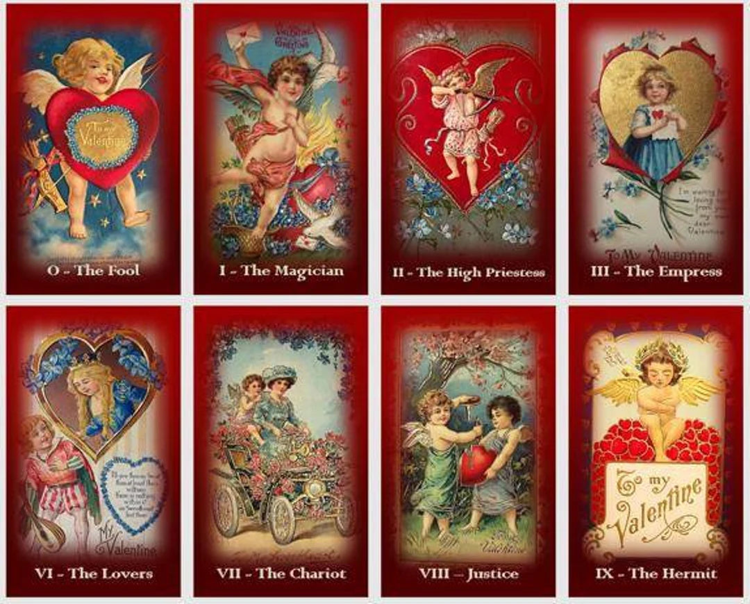 Valentine’s Day Tarot ტაროს დასტა 10*6სმ
