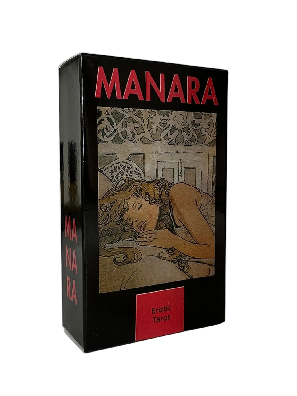 Erotic Tarot Manara მანარას ტაროს დასტა 10*6სმ +18 🔞