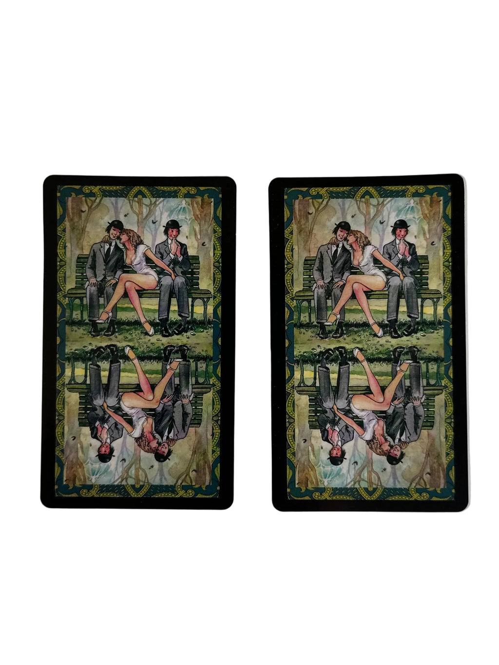 Erotic Tarot Manara მანარას ტაროს დასტა 10*6სმ +18 🔞